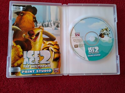 Ice Age 2 The Meltdown Print Studio Pc Cd Rom Be creative | eBay