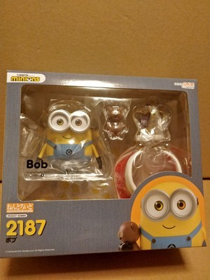 OFFIZIELLE MINIONS FILM BOB NENDOROID #2187 FIGUR - NEU UND VERSIEGELT + BONUS