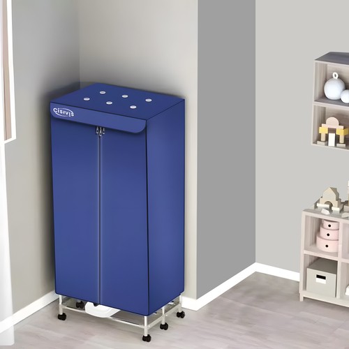 Electric clothes dryer 1500W 12KG indoor warm air drying wardrobe UK eBay