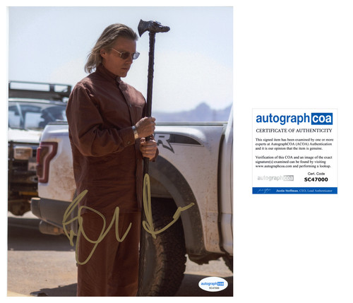 Ethan Hawke Signed Moon Knight ARTHUR HARROW 8x10 Photo PROOF ACOA A