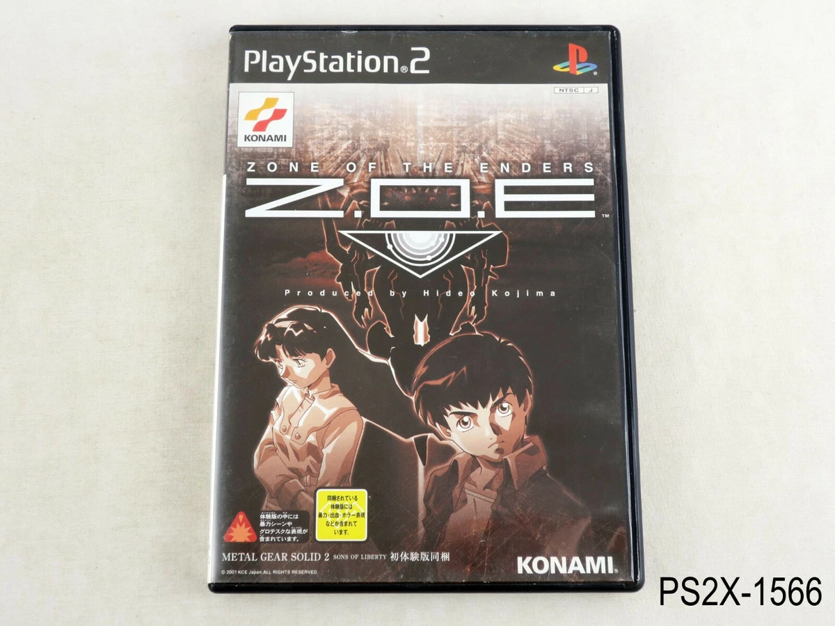 Jeu PS2 - Zone Of The Enders - Promo Presse - État Neuf (CD MINT)