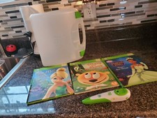 Lot of 3 Leap Frog Tag READER Interactive Hardcover Books w/ Pen  Case