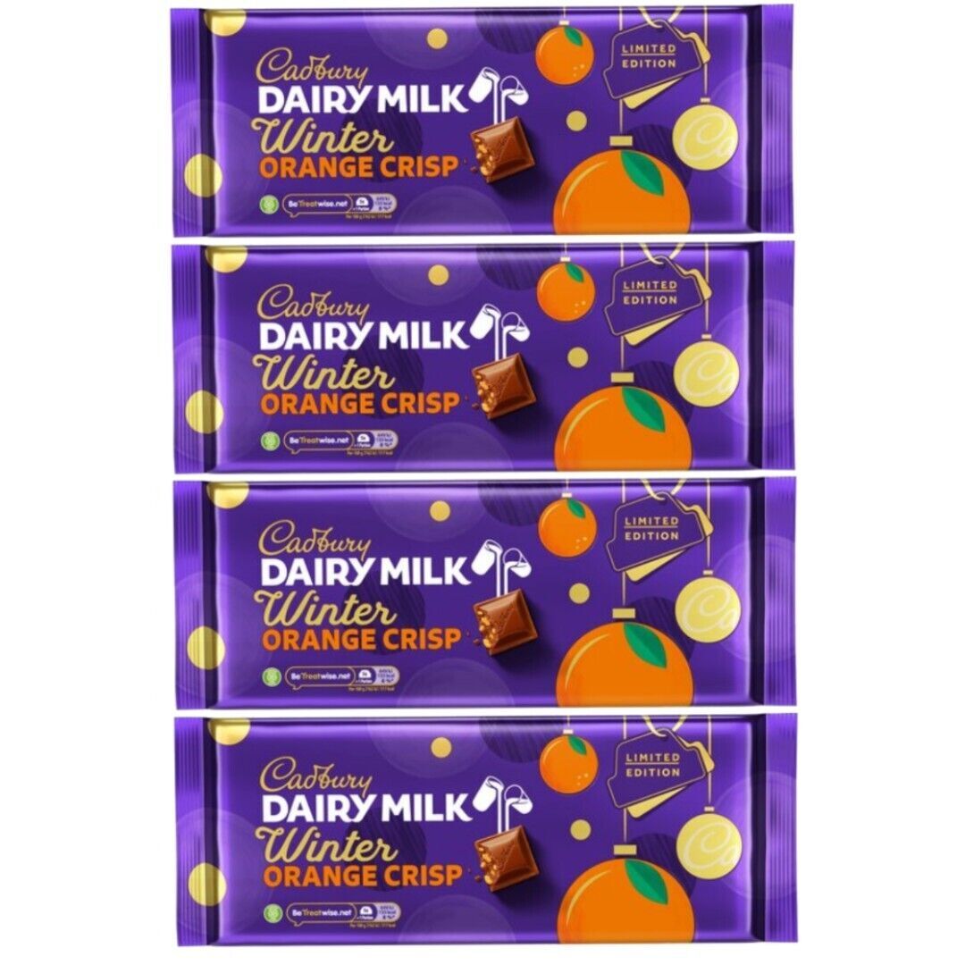 Cadbury Dairy Milk Chocolate & Crisp Orange Giant Bar 360g Buy 1 Pack or 4 Pack eBay