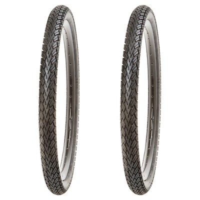 2 Stk. Fahrradreifen 20 Zoll Reifen Set 20x1.75 Reifen 47-406 KUJO 27 TPI