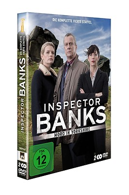 INSPECTOR BANKS-STAFFEL 4  2 DVD NEU 