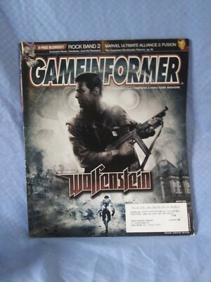 Gameinformer Video Game Magazine #184 WOLFENSTEIN