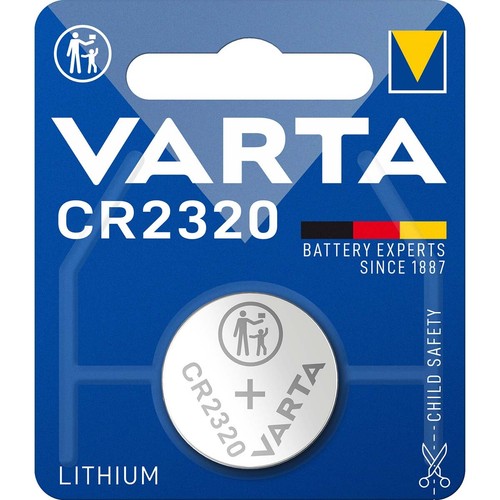 BATTERIA PILA LITIO CR2320 3V OROLOGI PORTACHIAVI AUTO 135 mAh varta eBay