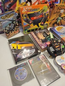 PC LOTR Commodore 64 Tomb Raider Starcraft Atari Video Games + More - U Pick