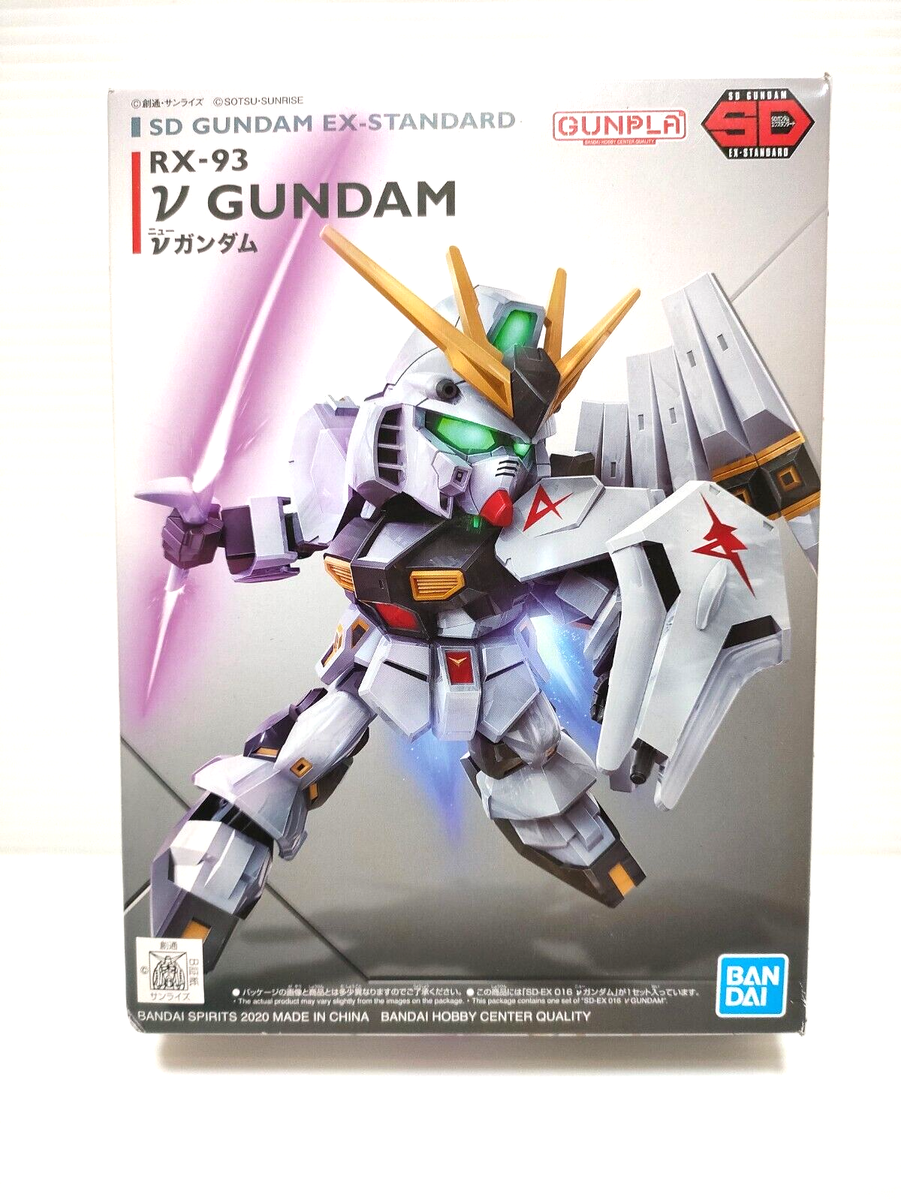RX-93 NU GUNDAM Plastic Model BANDAI GUNPLA SD GUNDAM EX-STANDARD