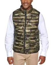 Club Room Men's Down Packable Vest, Camouflage, Medium