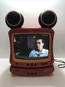 Disney Mickey Mouse Tv Dvd Player With Both Remotes Ebay