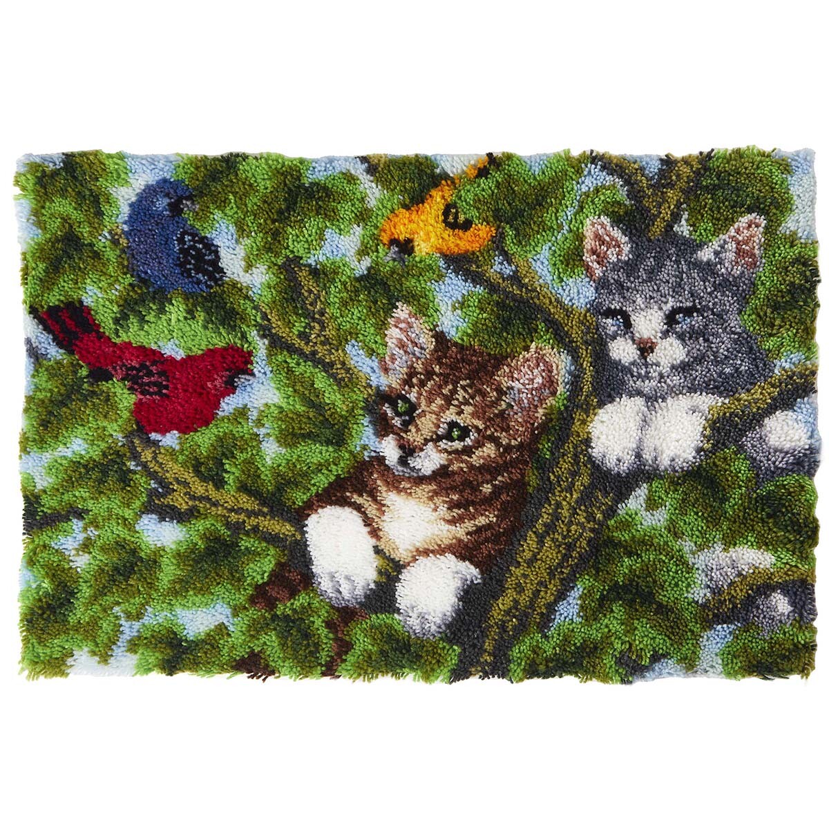 Herrschners® Kitty Climbers Latch Hook Kit