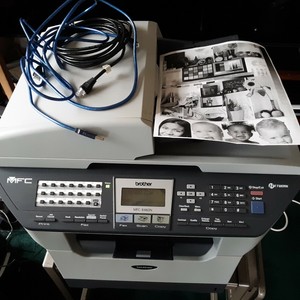 Brother Mfc-8460N Impresora Láser Todo en Uno cables de red y USB Imprimir  Escanear Copiar | eBay