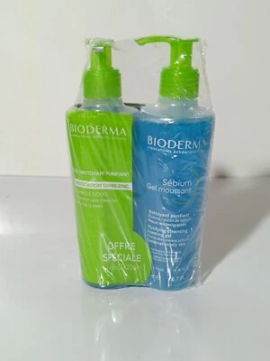 Bioderma Sébium Gel Moussant Purifying Cleansing Foaming Gel 2 x 200ml
