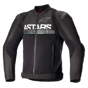 Alpinestars SMX Air Motorcycle Textile Jacket Mens Black