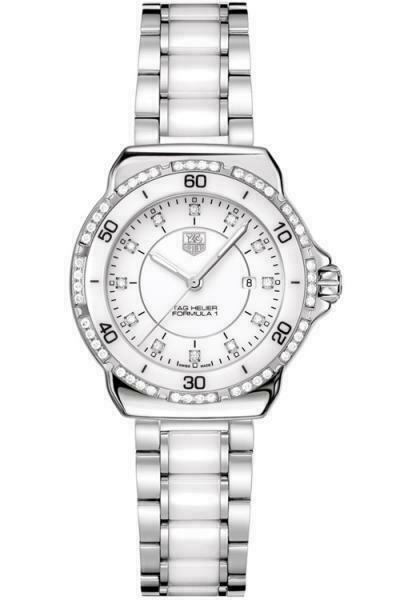 tag formula 1 white