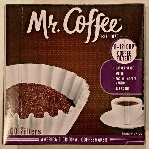 12 Cup Coffee Filters Box of 100 UF100 