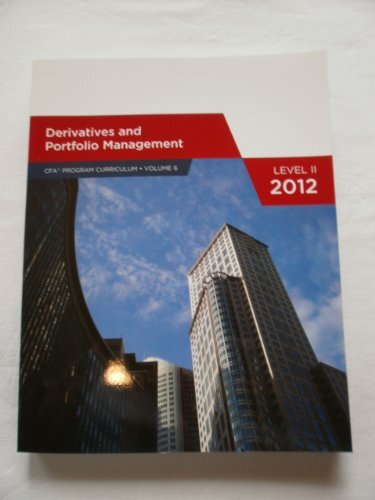 DERIVATIES AND PORTFOLIO MANAGEMENT LEVEL 2, 2012 (CFA-image