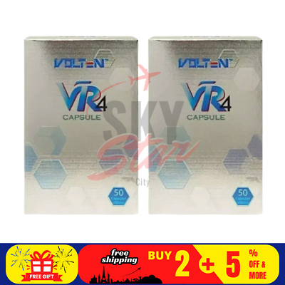 2 x Volten VR4 Kapsel Schwarzer Ingwer Extrakt Pflanzenbasiert Allgemeine Ges...