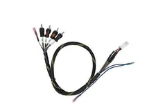 UTV Stereo Can Am Maverick R / Max 2024+ 4 Channel Amp RCA Wiring Harness Kit
