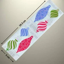 Mrs Grossman's Sticker - OPALESCENCE - CHRISTMAS ORNAMENTS - Up to 20% off