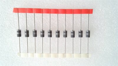 10 x Schottky-Dioden/ Gleichrichter - SB330-E3/54 - DO-201AD - NEU