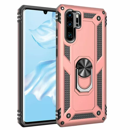 Shockproof Cover Armor Ring Case For Huawei P40 P30 P20 Lite Mate 40 Pro P Smart - Picture 9 of 10