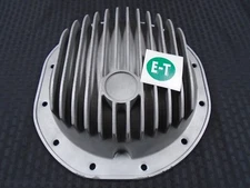 E-T FINNED Aluminum Rearend Cover Decal Gasser Mr Gasket Rear End Ansen Hot Rod