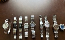 LOTE DE RELOJES SEÑORA CITIZEN ECO DRIVE SEIKO ESQ ANNE KLIEN AUTOMÁTICOS ETC.