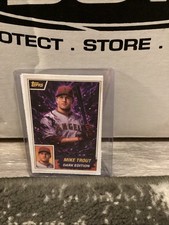 Mike Trout custom card read 