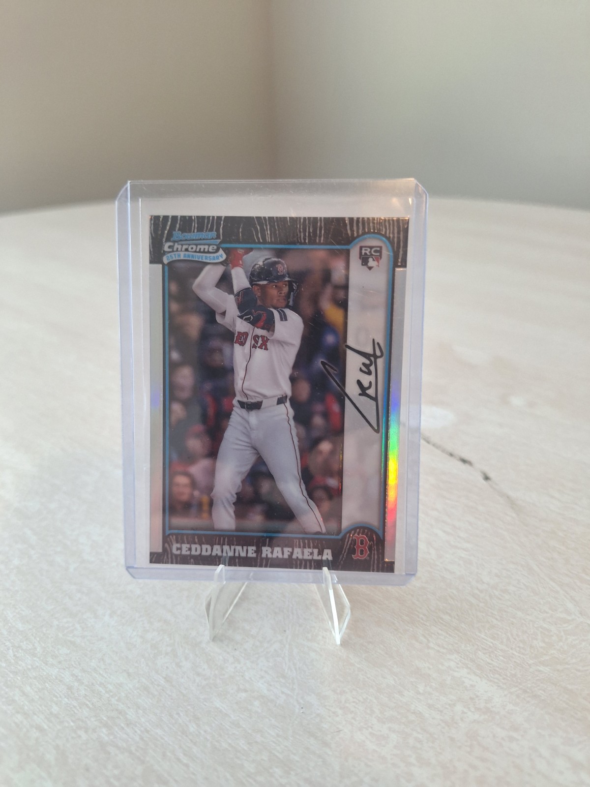 2024 Bowman Chrome -  25th Anniversary Ceddanne Rafaela #BC25-12 (RC)