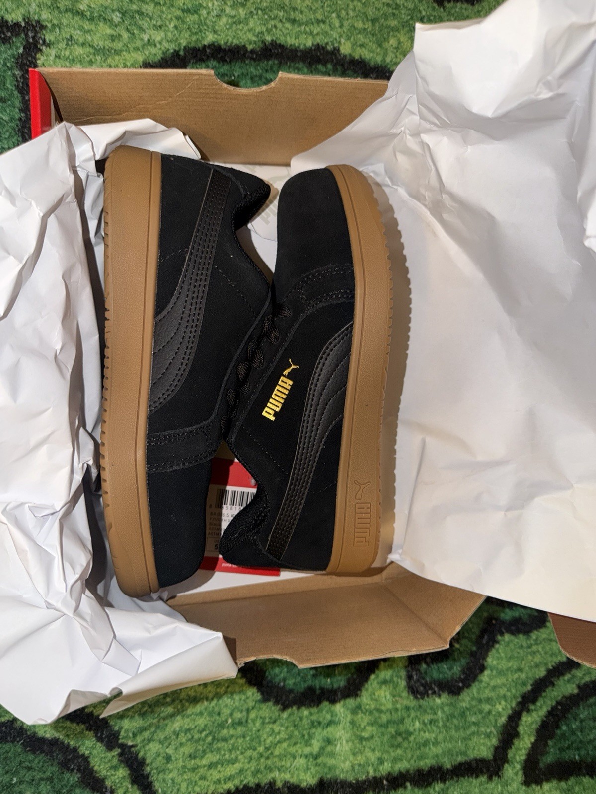 Gum Sole Lace Up Men's Athletic Shoes