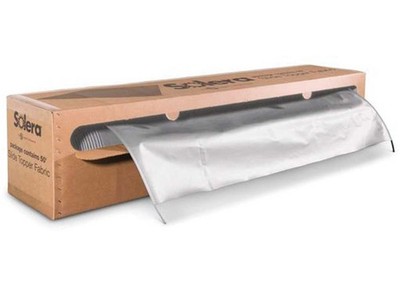 Lippert 432252 Solera Universal Slide Topper Replacement Fabric, 50' Roll, White