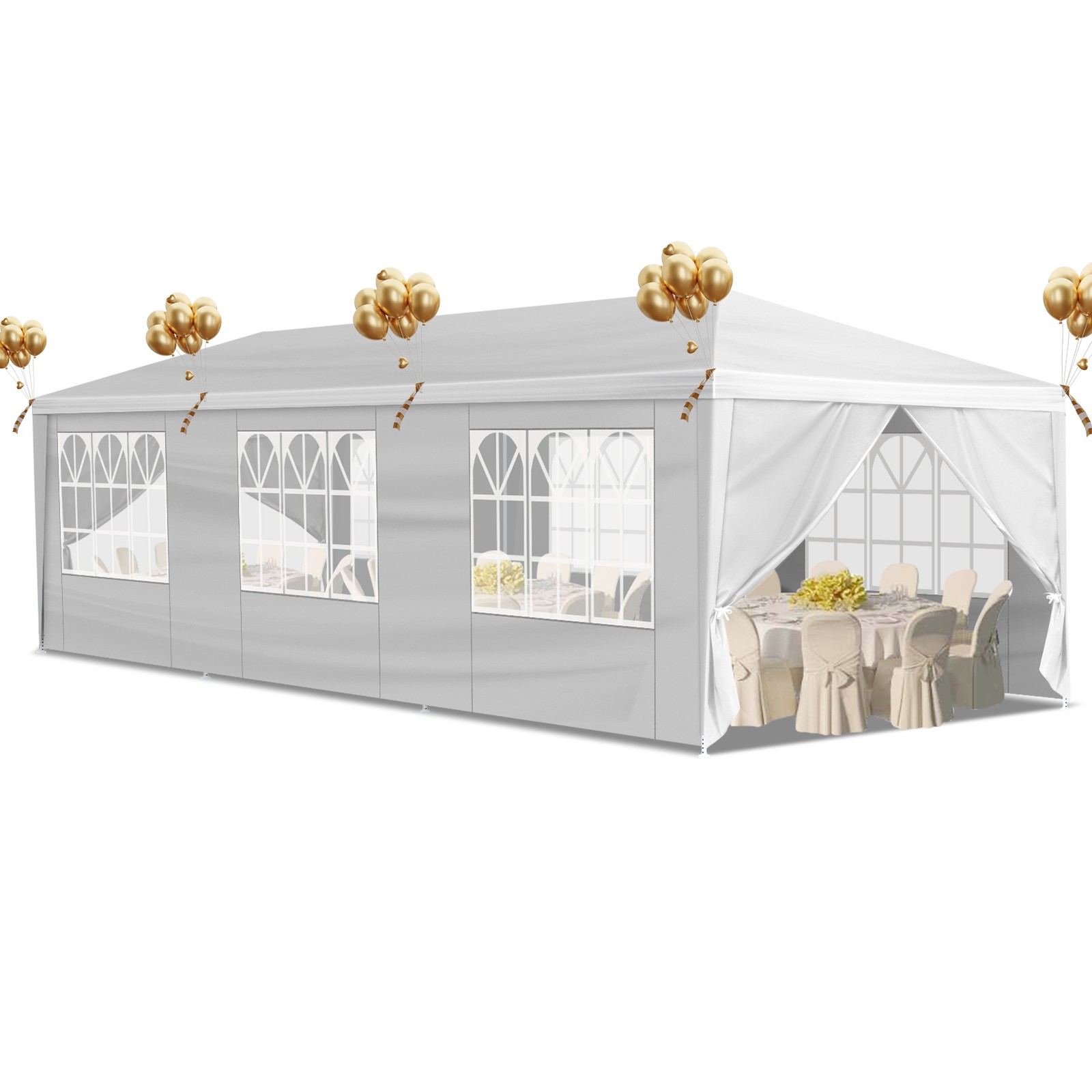 Tent Camping Outdoor Waterproof  Tent 8 Removable Walls 8