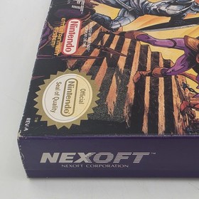 Castlequest - Case Only - Nintendo Nes -  Authentic Slip Art (No Game No Manual)