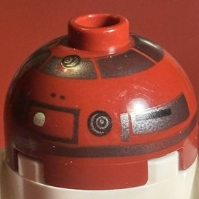 LEGO Star Wars Red Astromech Droid Minifigure Sw0534, V-wing Starfighter 75039