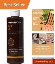 Teak Oil - 500ml Outdoor Wood Protector for Garden Furniture Care 49.98 per litre