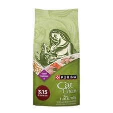 Purina Naturals Dry Cat Food Chicken  Salmon 3.15 lb Bag