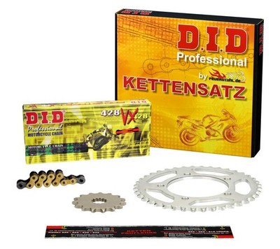 Kettenkit DID VX G&B X-Ring Suzuki RG 125 Gamma (NF12A) 88-91 CLIP RG125