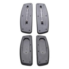 2Pcs Office Chair Replacement Armrest Arm Pads Caps Water Resistant Comfortable