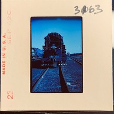 Vintage 1962 35mm Slide Steam Locomotive Train Engine 223 Railroad