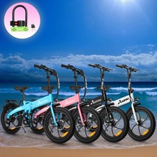 2025 E-Bike 20" Electric Bike Fat Tire 850W Folding City Bicycle -Commuter Ebike