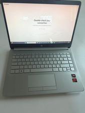 HP 14" Laptop  AMD Ryzen 3  128GB SSD  4GB RAM  Silver  Windows 12  14-dk1