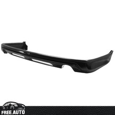 Fit 98-02 Honda Accord Coupe Black Rear Bumper Lip Diffuser Jdm Style Bodykit Pu