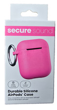 Secure Sound Durable Silicone AirPods Case Wireless Charging Capable New Sealed