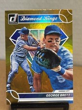 2023 Donruss Baseball Diamond Kings #5 George Brett Orange Foil Parallel