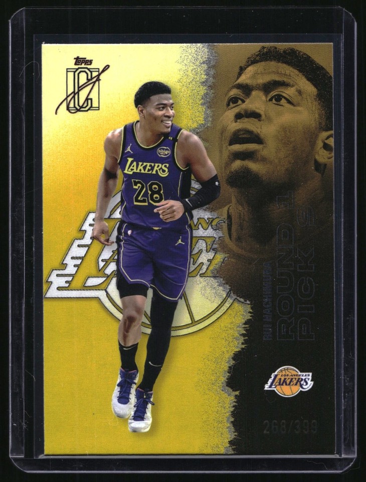 2025 -26 Topps Signature Class Yellow #9 Rui Hachimura Round 1 Pick 9 268/399