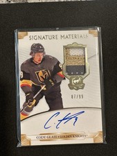 2019-20 The Cup Hockey Signature Materials Cody Glass #87/99