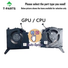 New CPU GPU Cooling Fan DC 12V 5H40S20981 for Lenovo Legion 5 15ARP8 5 15APH9