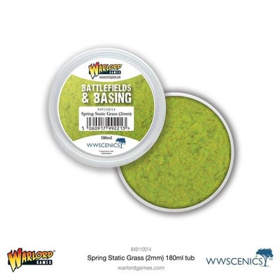 Spring 2mm Static Grass 180ml - Warlord Games